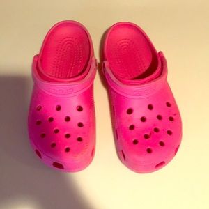 Pink Crocs!!